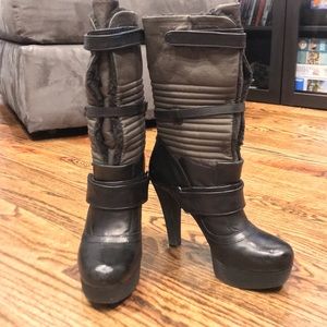 Nine West fleece lined boots